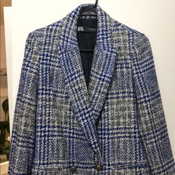 Zara textured coat - Picture 1 of 8